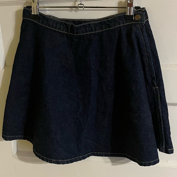 Denim American Apparel Circle Skirt - Picture 3 of 6
